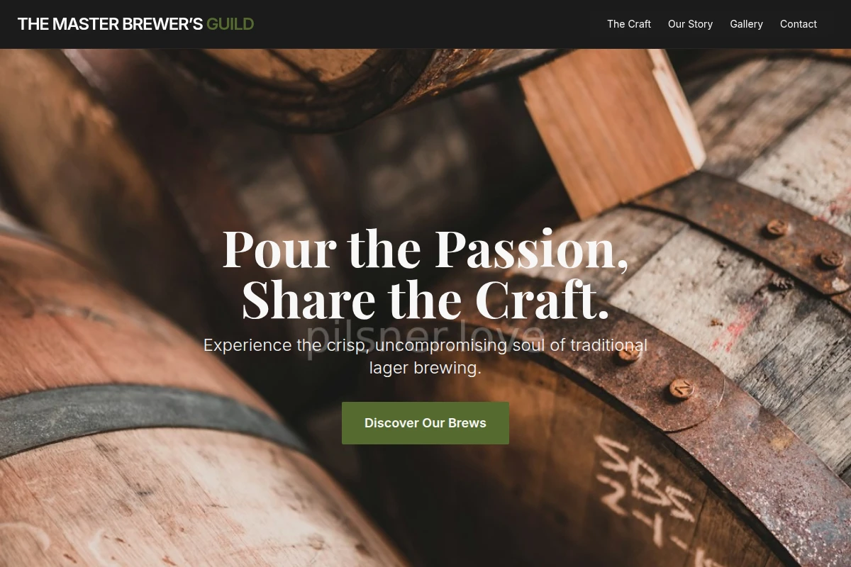 Lager Craft Beer