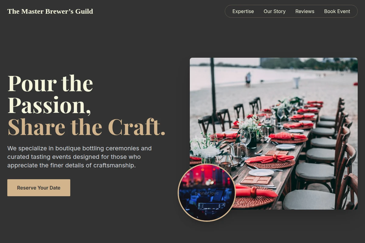 Bottling Event Planning