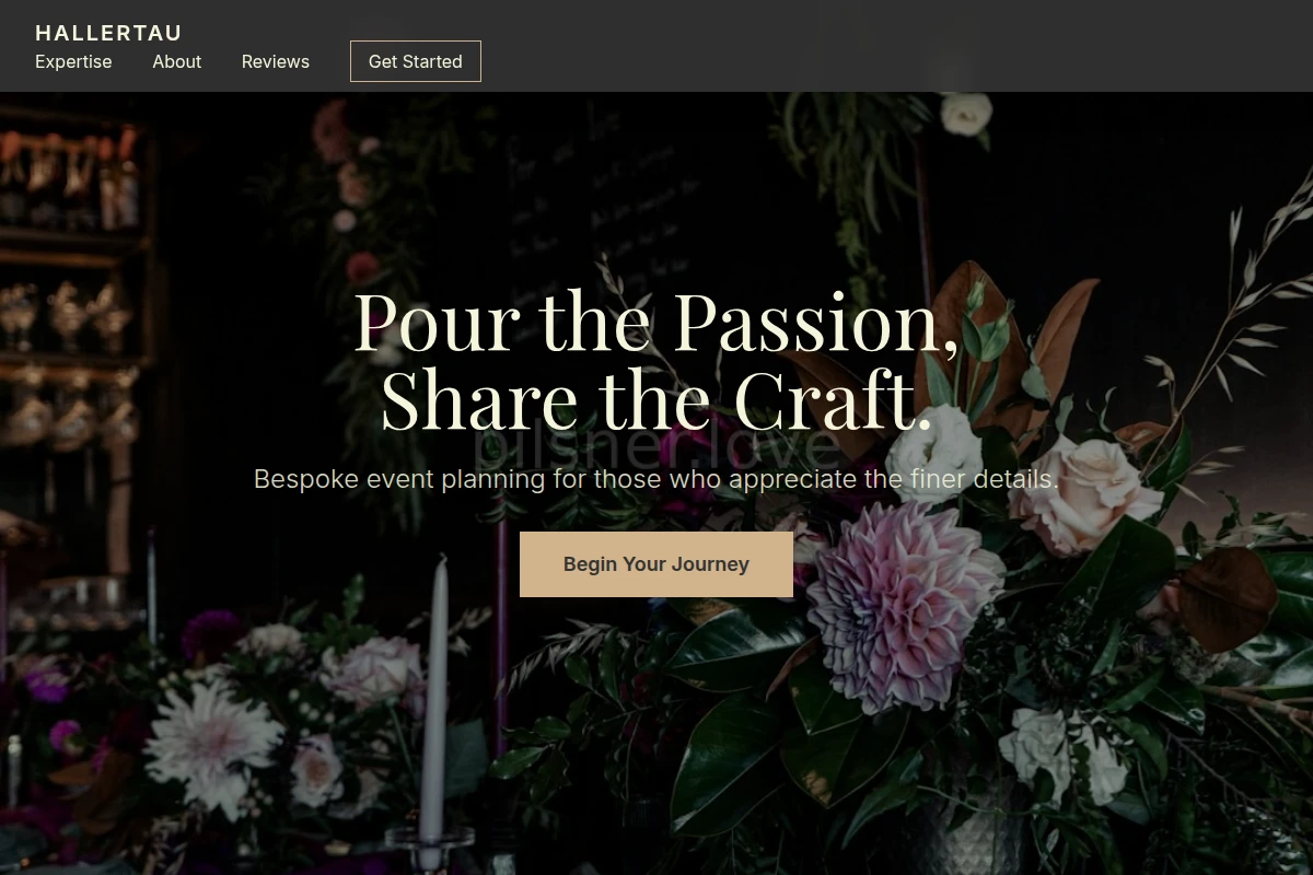 Hallertau Event Planning